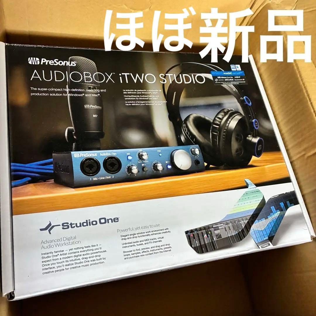 新品　PreSonus AudioBox iTwo Studio DAW セット