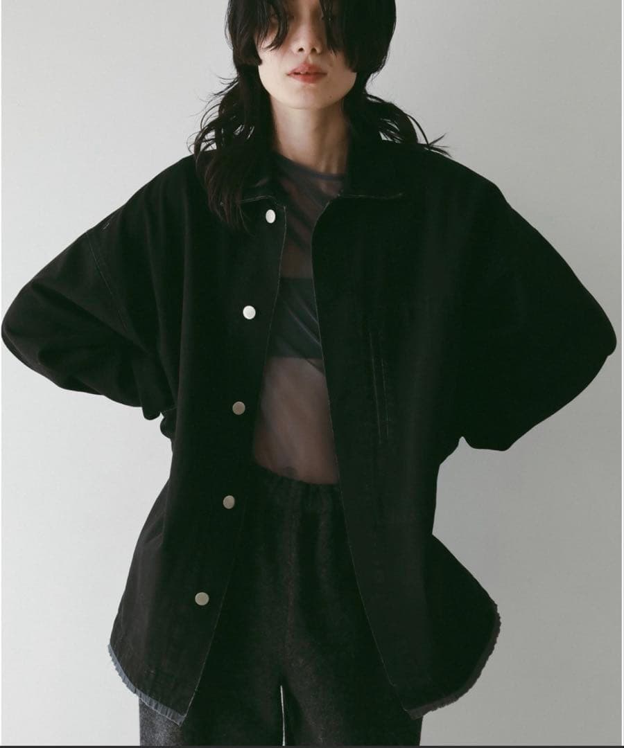 anuke Denim Work Jacket ブラック　36