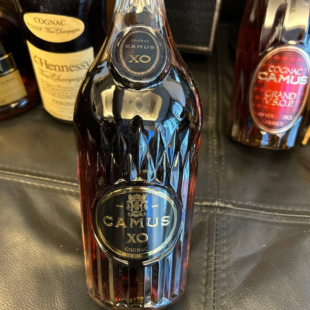 未開栓 古酒　カミュ、ヘネシーほか計8本