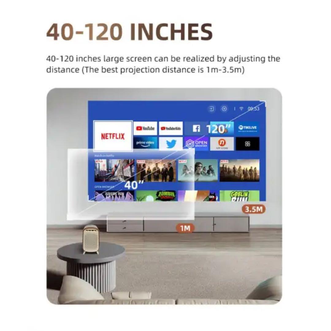 sewoo フルHDスマートプロジェクター SW-SPJ300