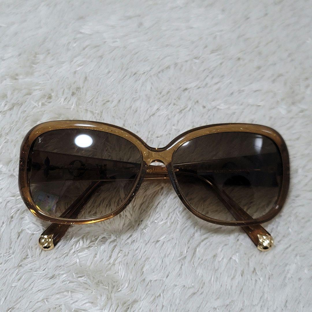 キャメル様 ルイヴィトン サングラス オプセシオンGM モノグラム 保存袋