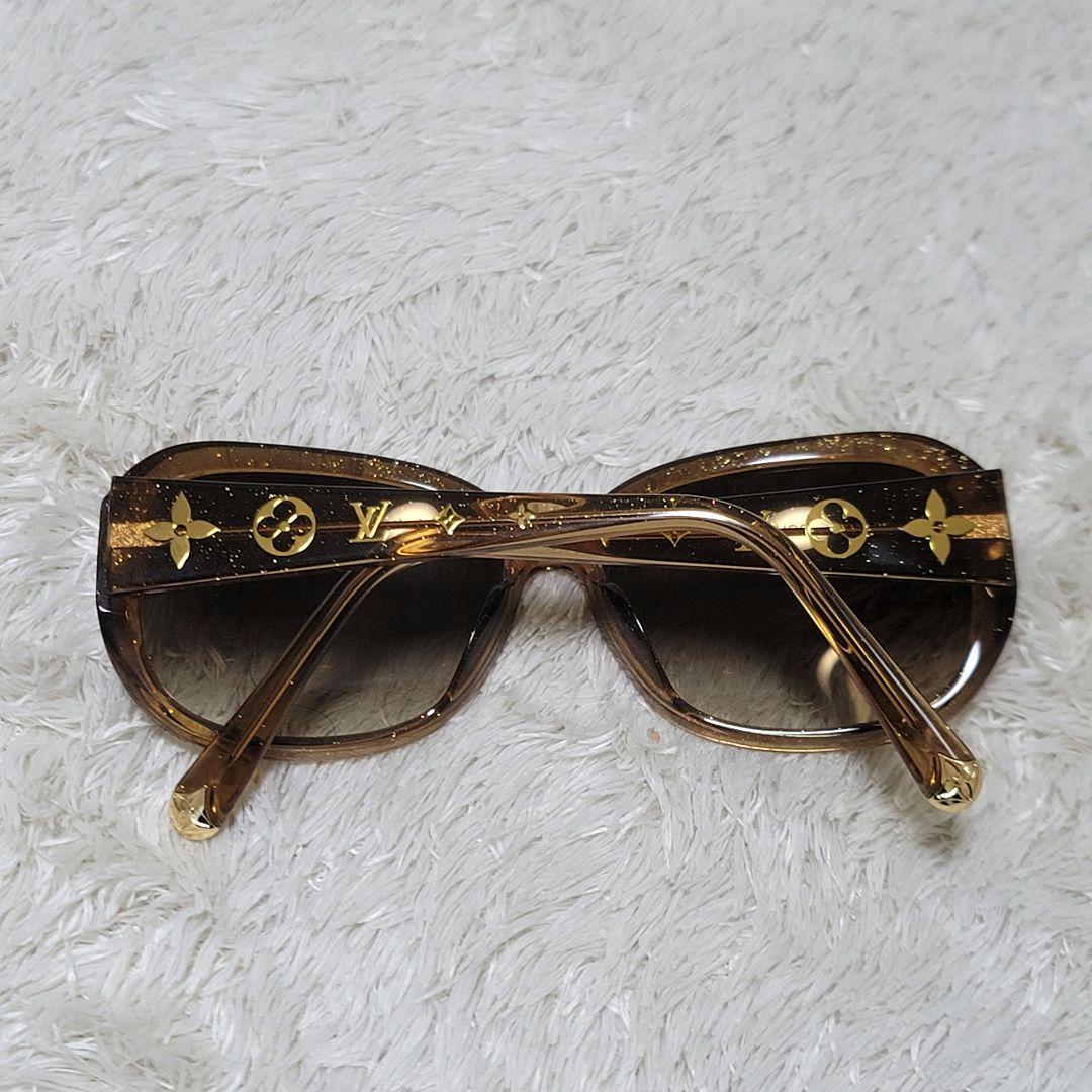 キャメル様 ルイヴィトン サングラス オプセシオンGM モノグラム 保存袋