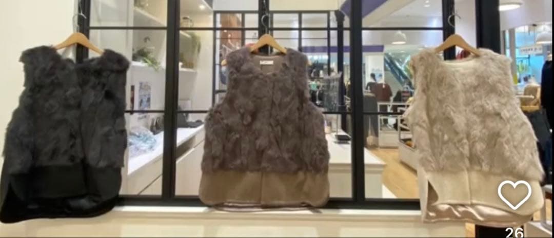 Eimee Law ラビットファーベスト ベスト エイミーロウ