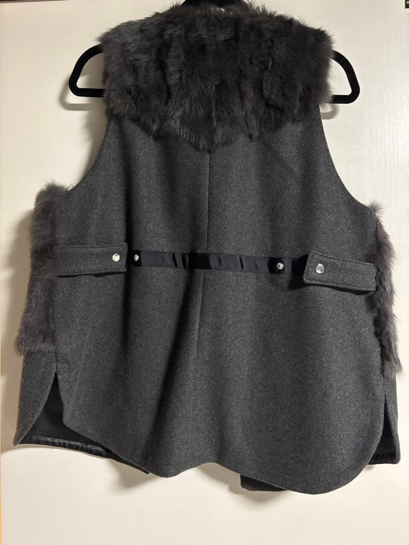 Eimee Law ラビットファーベスト ベスト エイミーロウ