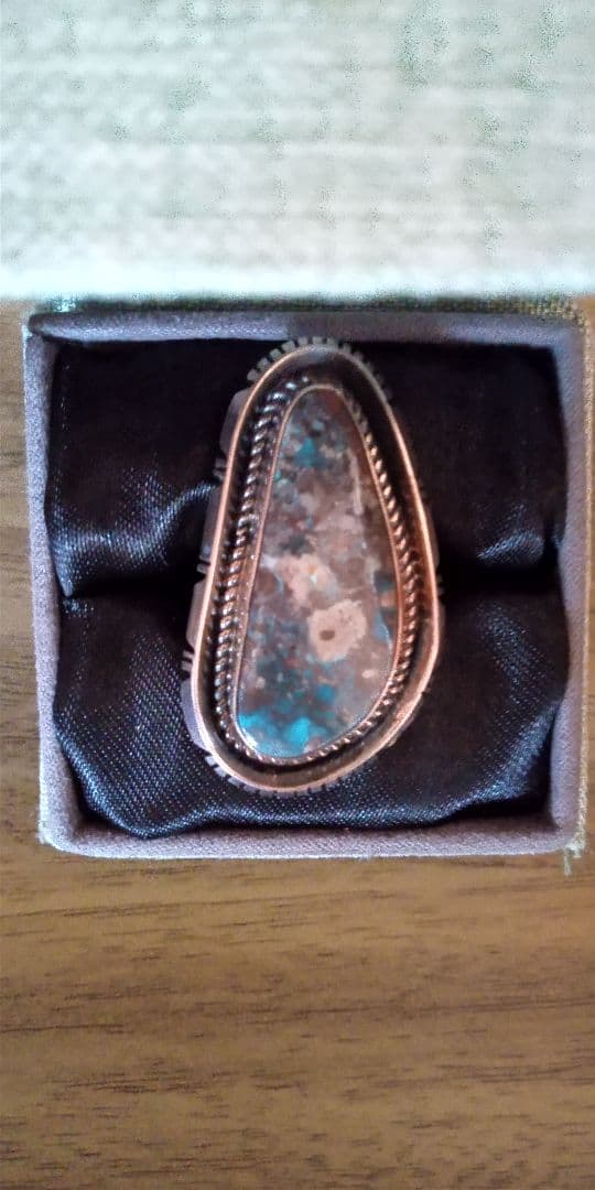 インディアンジュエリー ナバホ/フレッドピータース ビズビーリング20号