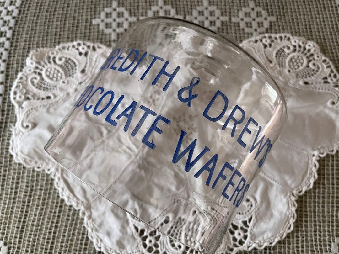 イギリスアンティーク チョコレートワッフルドーム