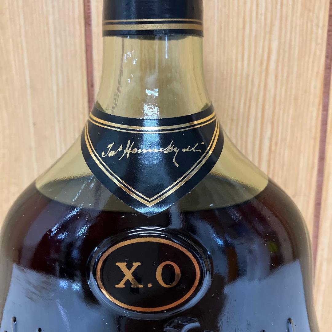 ES041【未開栓】　ヘネシー Hennessy X.O グリーンボトル 金