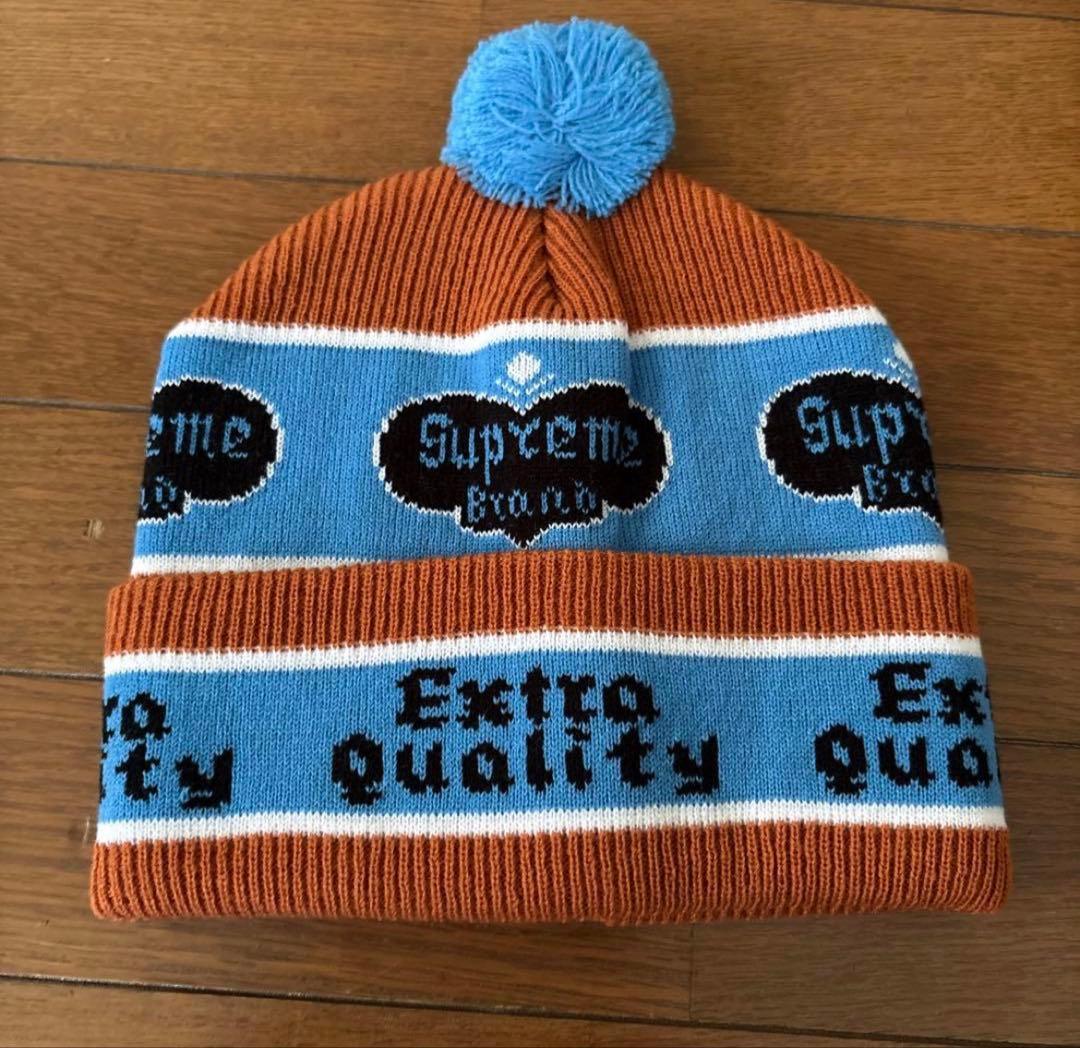 Supreme ニット帽 ポンポン付き