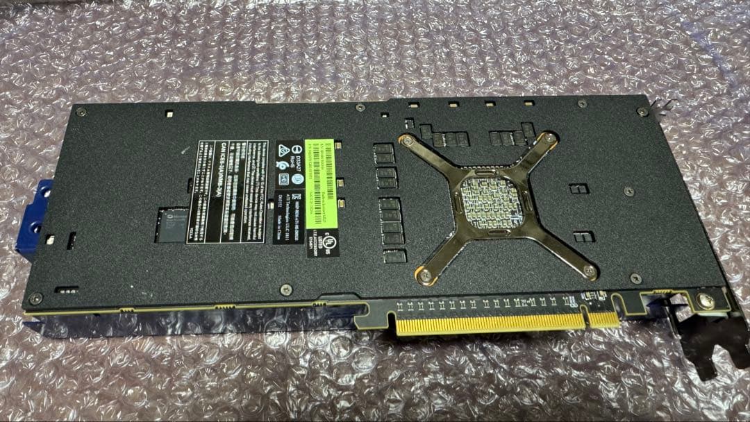 AMD Radeon pro MI25 ー> wx9100化　その2