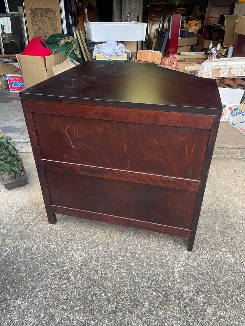 北海道家具　樺 カバ材　無垢　ライティングデスク　ライティングビューロー