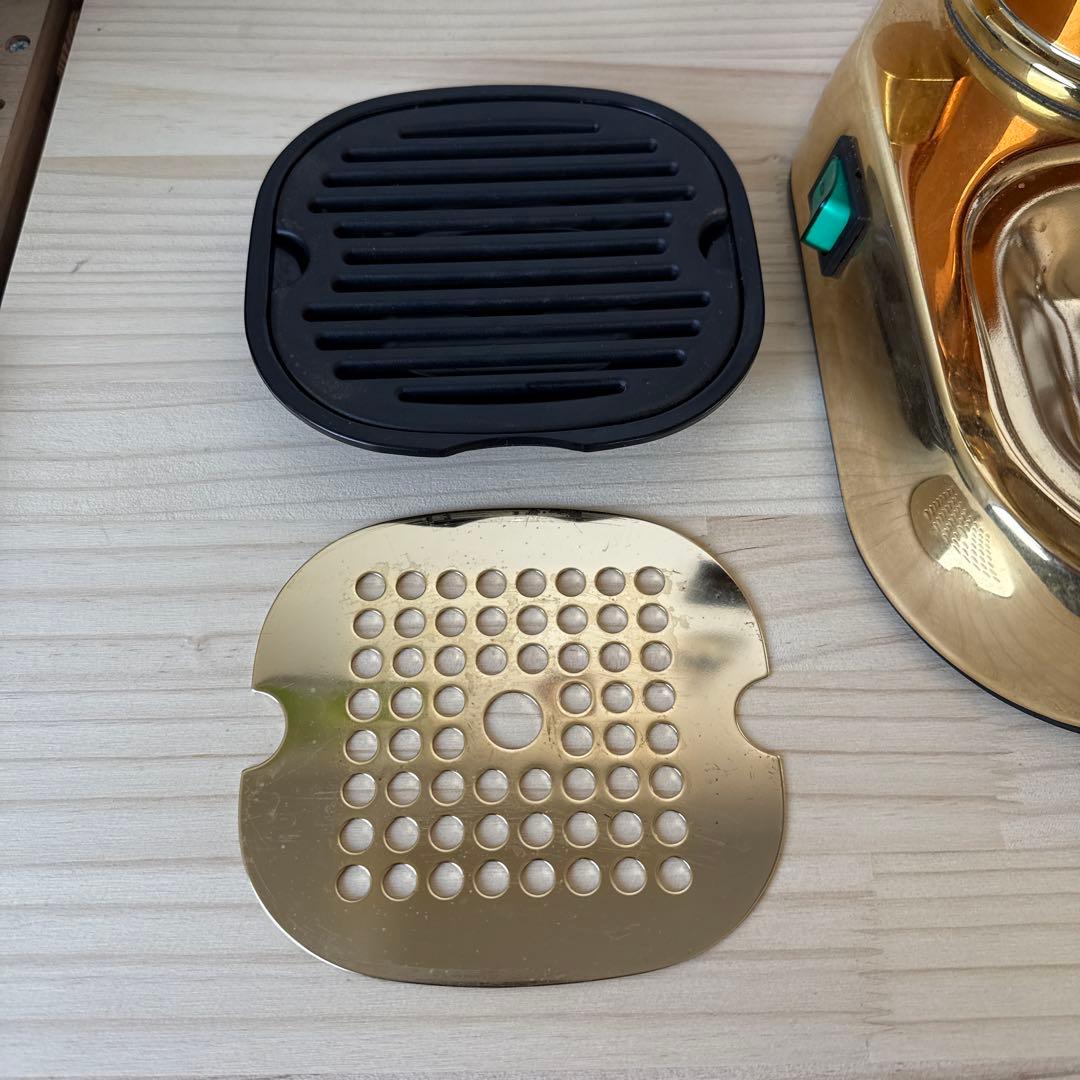 La Pavoni Rame Gold 2021 温度計と圧力計付