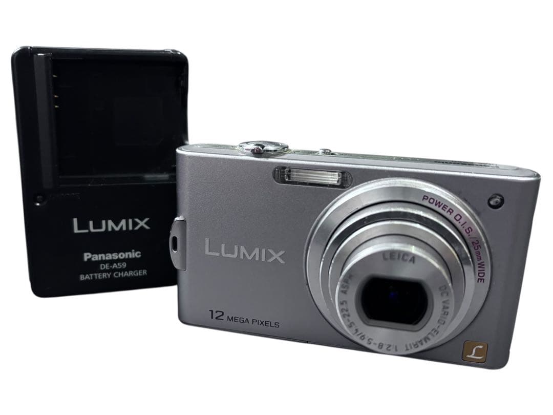 Panasonic LUMIX DMC-FX60 シルバー コンデジ 動作確認済