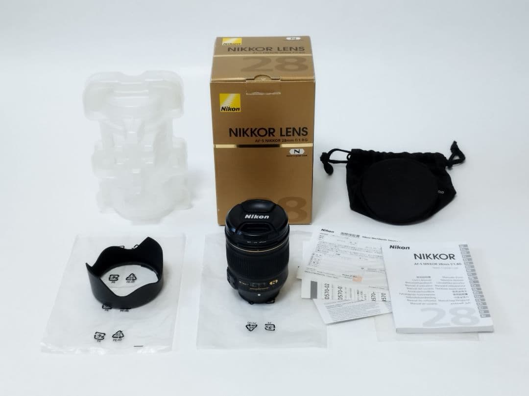 NIKKOR AF-S 28mm f/1.8G 単焦点レンズ