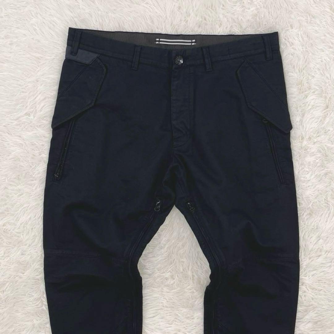 【美品】ストーンアイランド・カーゴパンツ・14AW・アーカイブ・ジップギミック