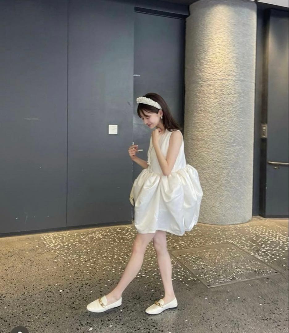 Bibiy. BIANCA DRESS アイボリー