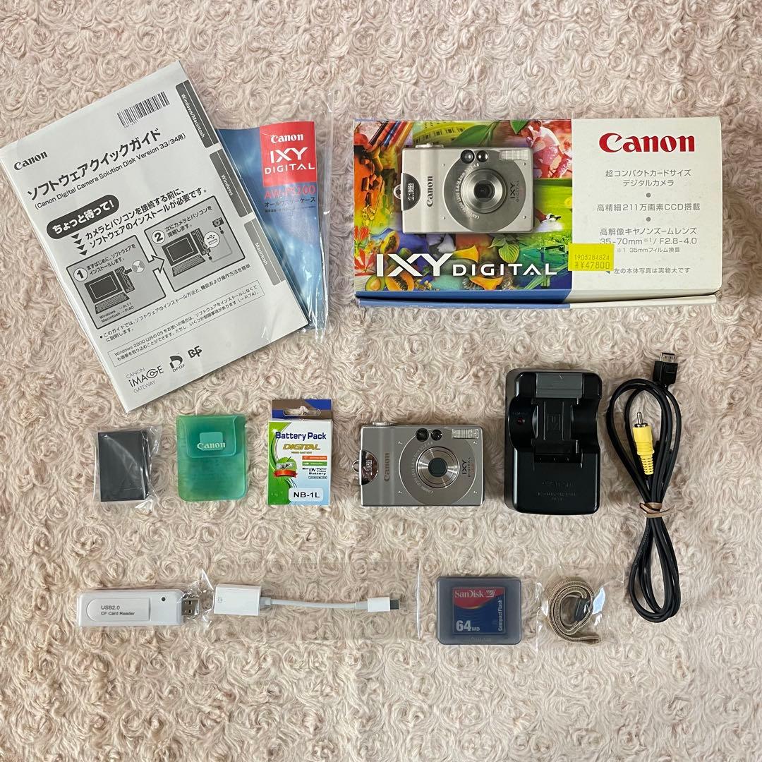 スマホ転送OK✨Canon IXY DIGITAL PC1001 ✨動作確認済♪