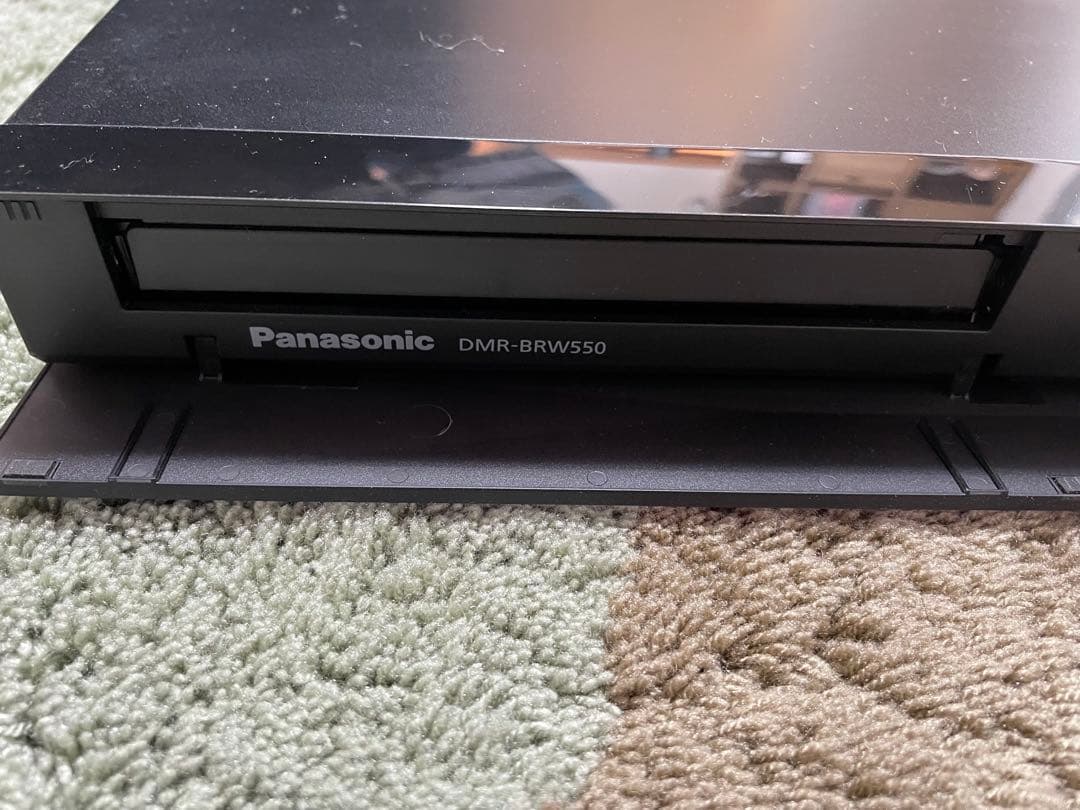 【美品】Panasonic　ブルーレイレコーダー　DIGA　DMR-BRW550