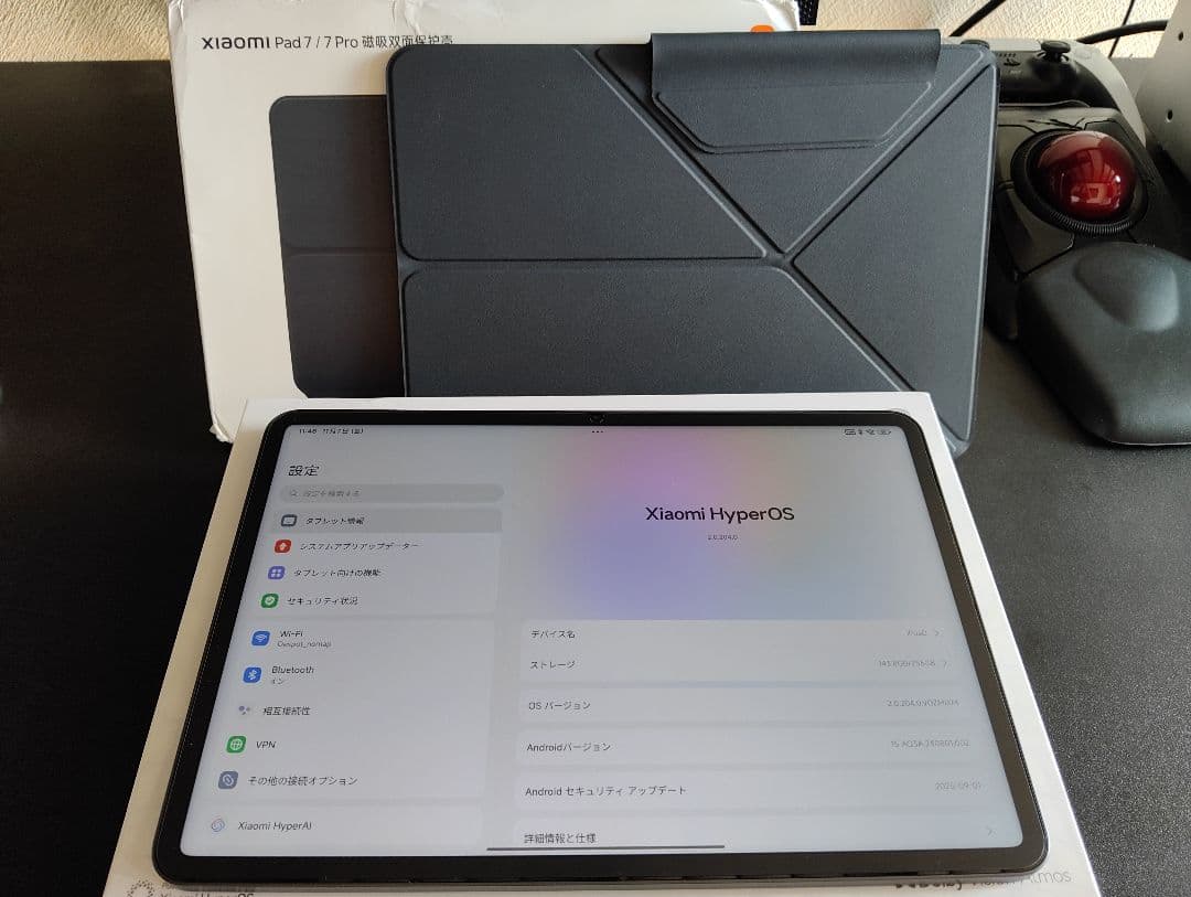 Xiaomi Pad 7 グレー 8/256gb グローバル版 純正ケース付