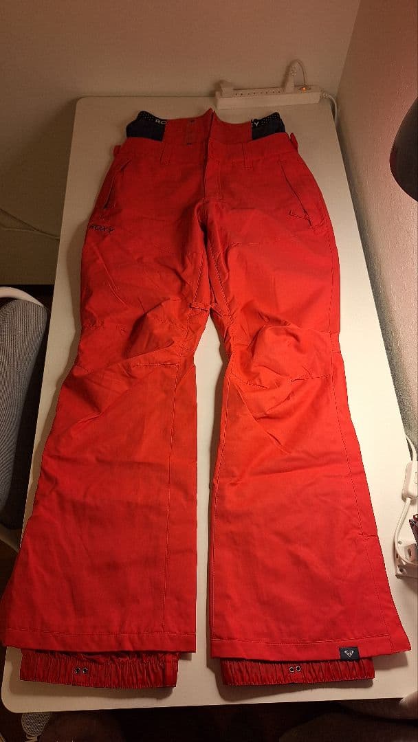 ROXY 上下スノーボードウェア スキーウェア 花柄 ピンク ホワイト