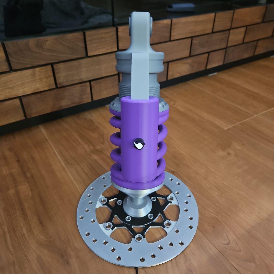 ジャンク品　ショックアブソーバー型ランプ