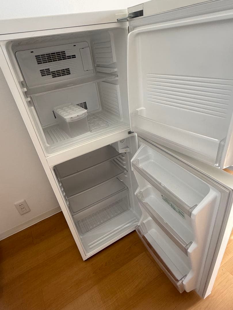 【無印良品】単身用冷蔵庫！ホワイト