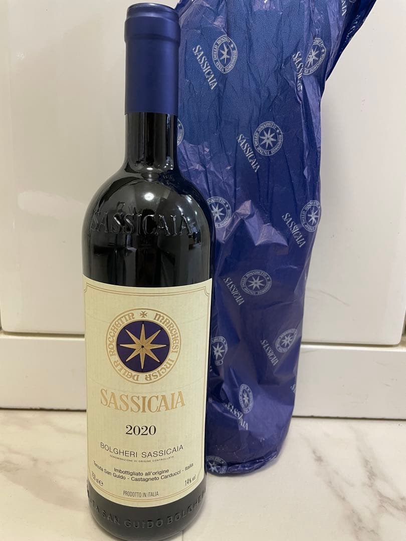 【新品】Sassicaia 2020 Bolgheri サッシカイア