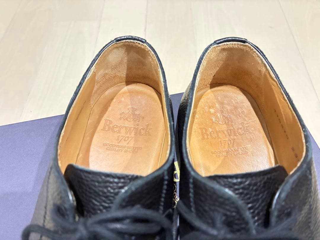 【期間限定値下げ】バーウィック Uチップ 2369 ヴィブラム ソール　シボ