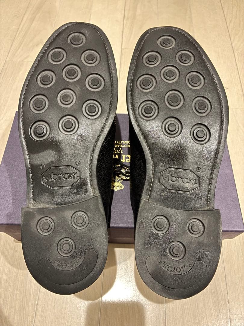 【期間限定値下げ】バーウィック Uチップ 2369 ヴィブラム ソール　シボ