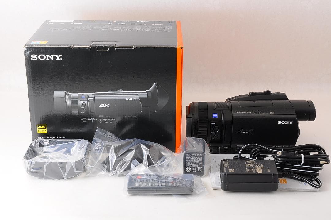 新品未使用 SONY FDR-AX700 デジタル4K ビデオカメラ @4400