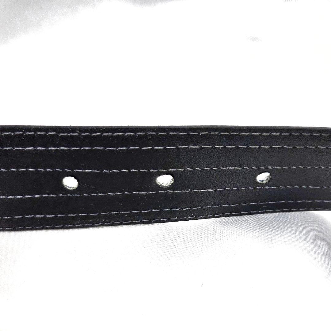 GUCCI オールド グッチ ヴィンテージ ベルト インターロッキング ネイビー