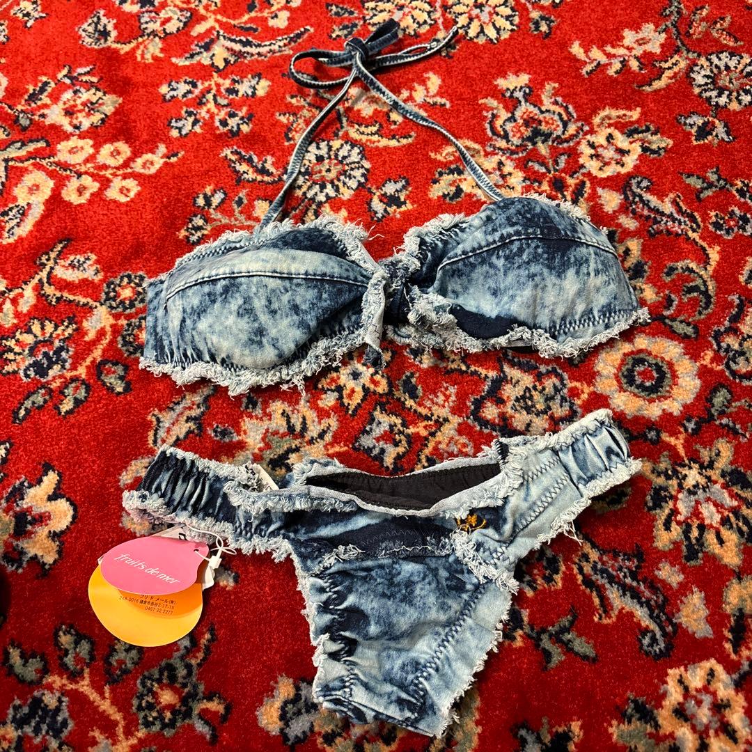 blue man 水着 ブラジリアン ビキニ　デニム