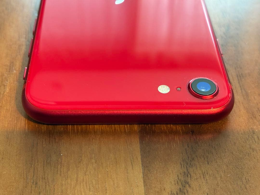 【美品】iPhone SE2 64GB SIMフリー 赤