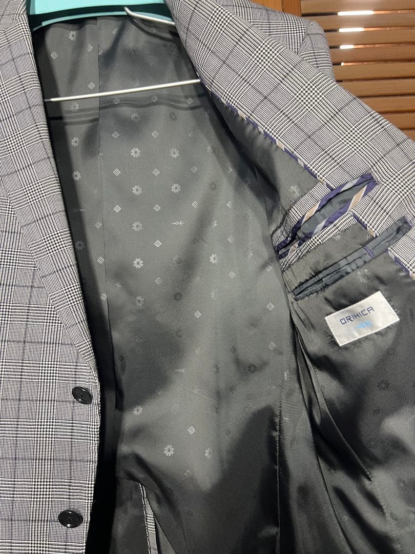 ピ*ー様 総額約8万円相当 オーダースーツ3着 高身長180cm前後 裾出し可