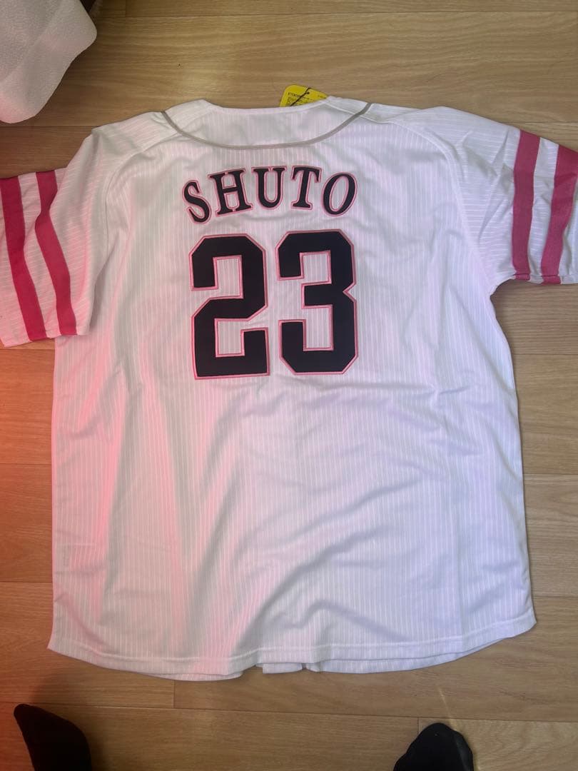 周東佑京 ピンクフルユニフォームLサイズ