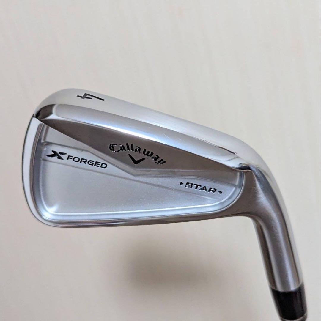 キャロウェイ X FORGED STAR（2024）4番アイアン 4鉄 4I