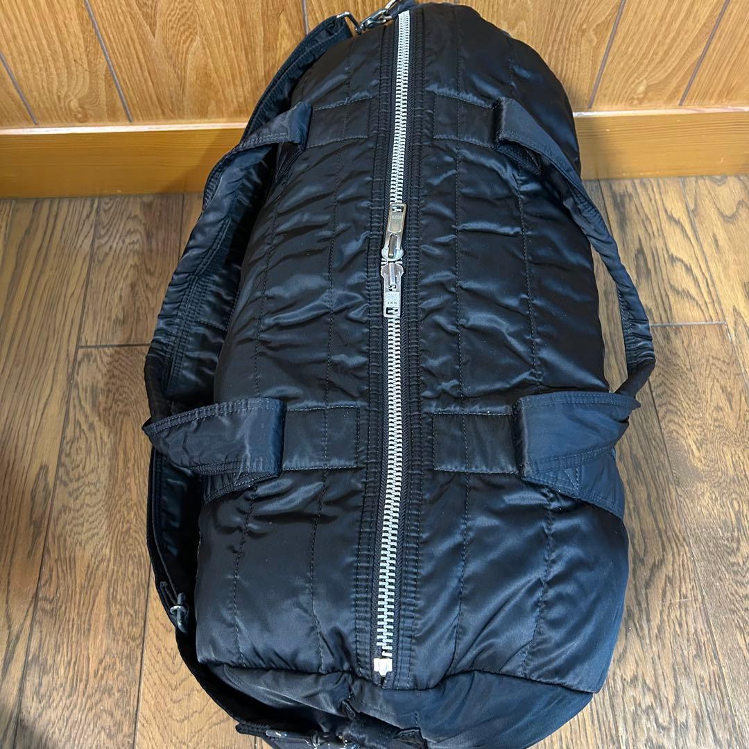 PORTER ボストンバッグ ブラック　タンカー