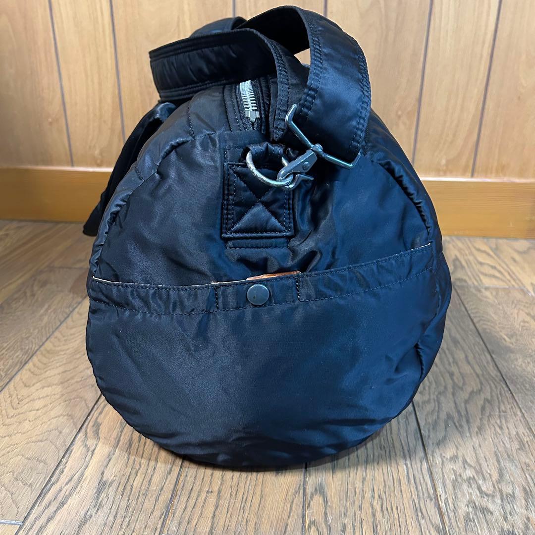 PORTER ボストンバッグ ブラック　タンカー