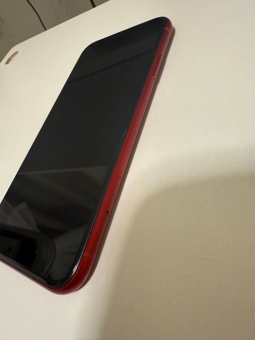 【中古、美品】iPhone XR 128GB レッド