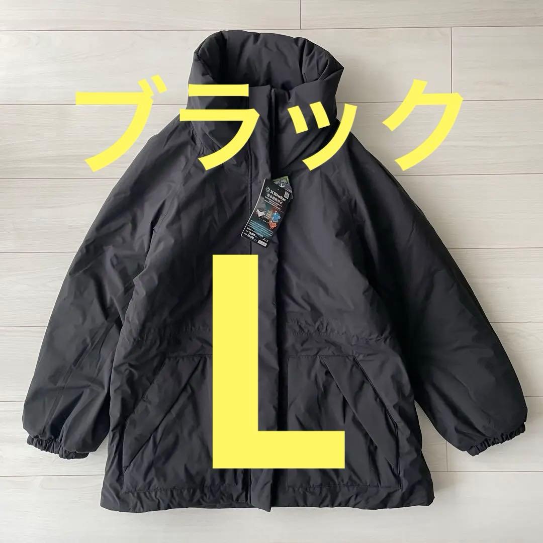 エックスシェルター(R)断熱αレディース防水ウォームアウター L ブラック