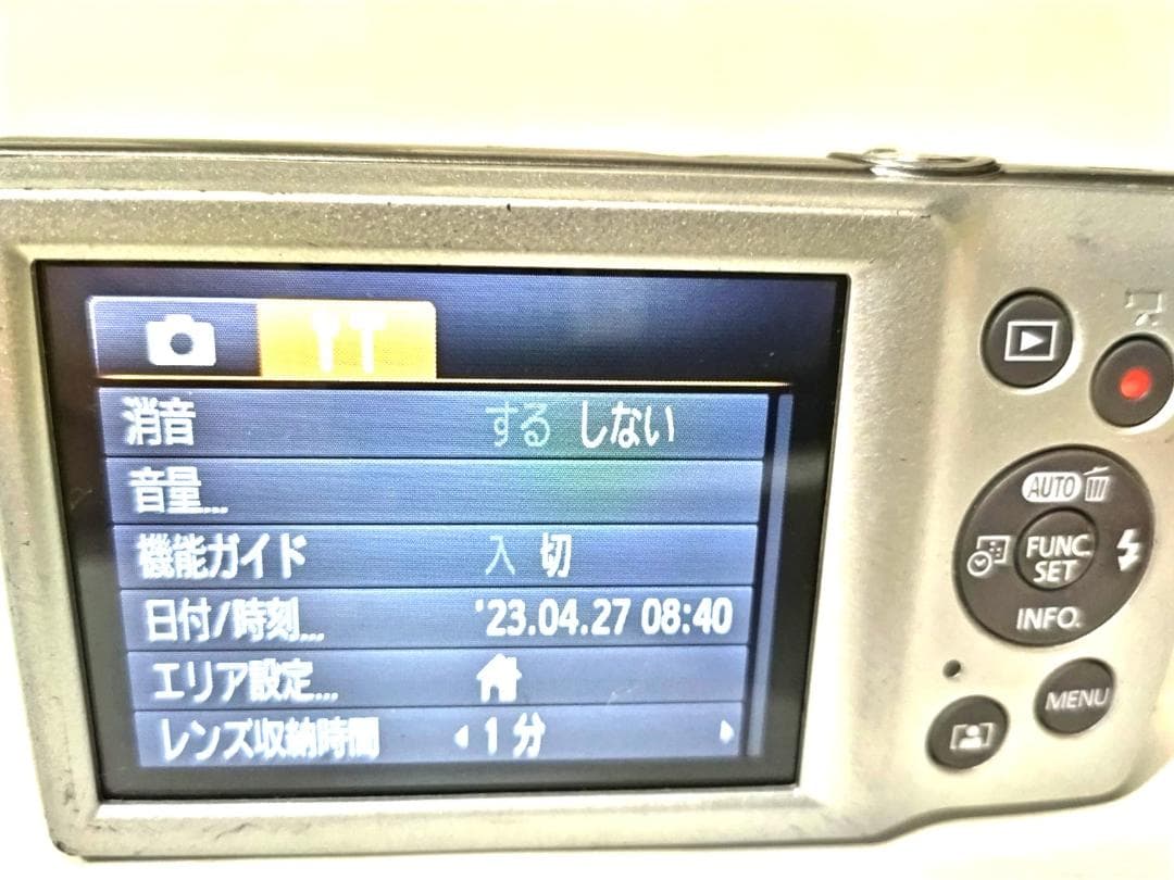 動作品　Canon IXY 200 SILVER DigitalCamera