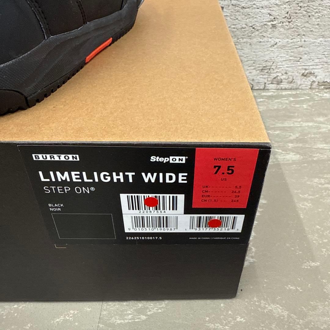 BURTON［バートン］LIMELIGHT WIDE 24.5㎝ ステップ オン
