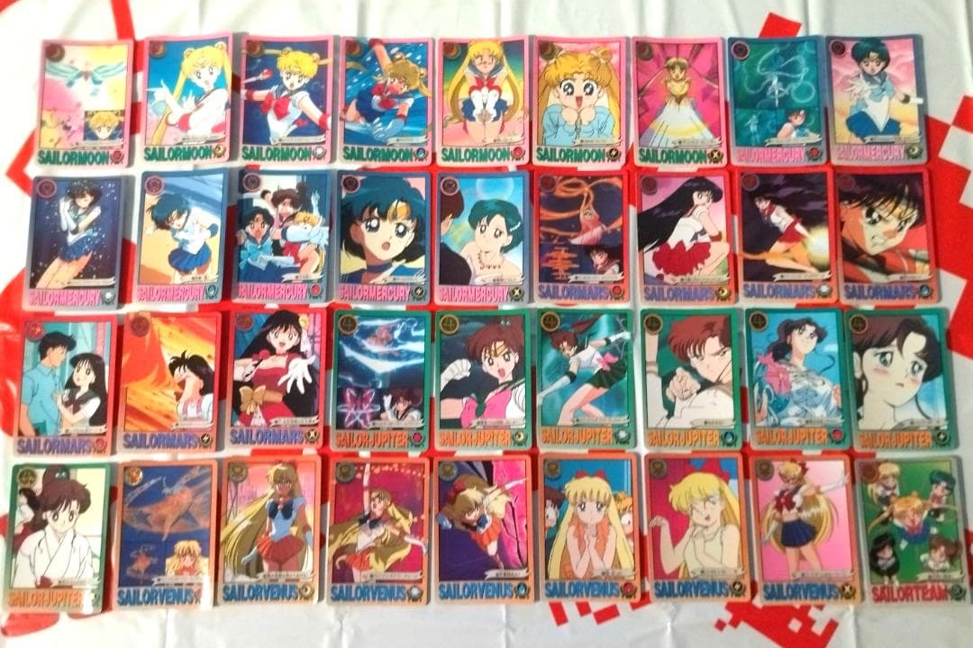 258枚 ノーマルコンプ カードダス セーラームーン グラフィティシリーズ１～７