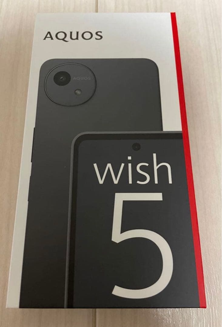 AQUOS wish 5 ブラック 本体