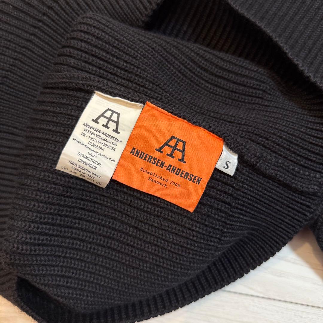 ANDERSEN-ANDERSEN ブラック ニット S