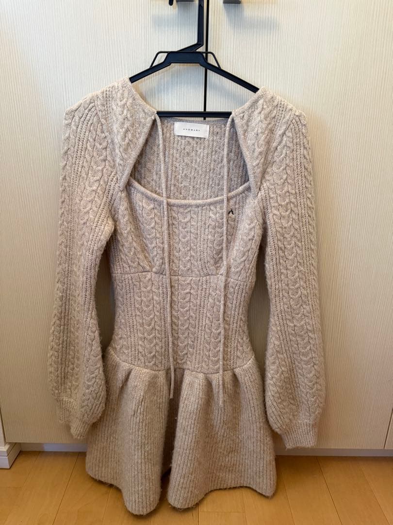 ￼ Amy cable flare mini dress andmary