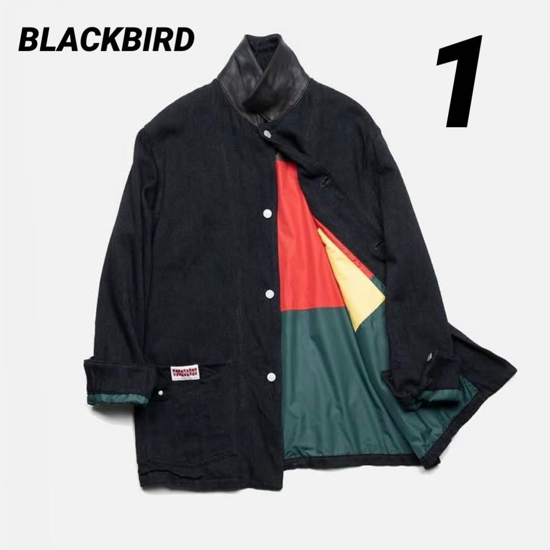 【1/15まで】BLACKBIRD COVERALLS BLACK 25AW 1