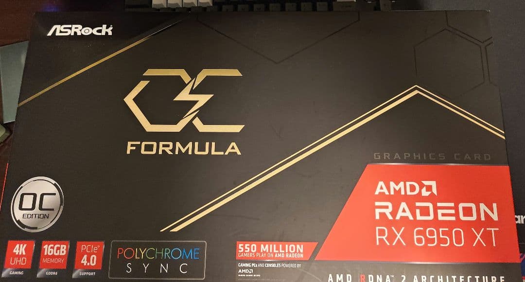 グラフィックボード・グラボ・ビデオカード Radeon rx6950XT ASRock