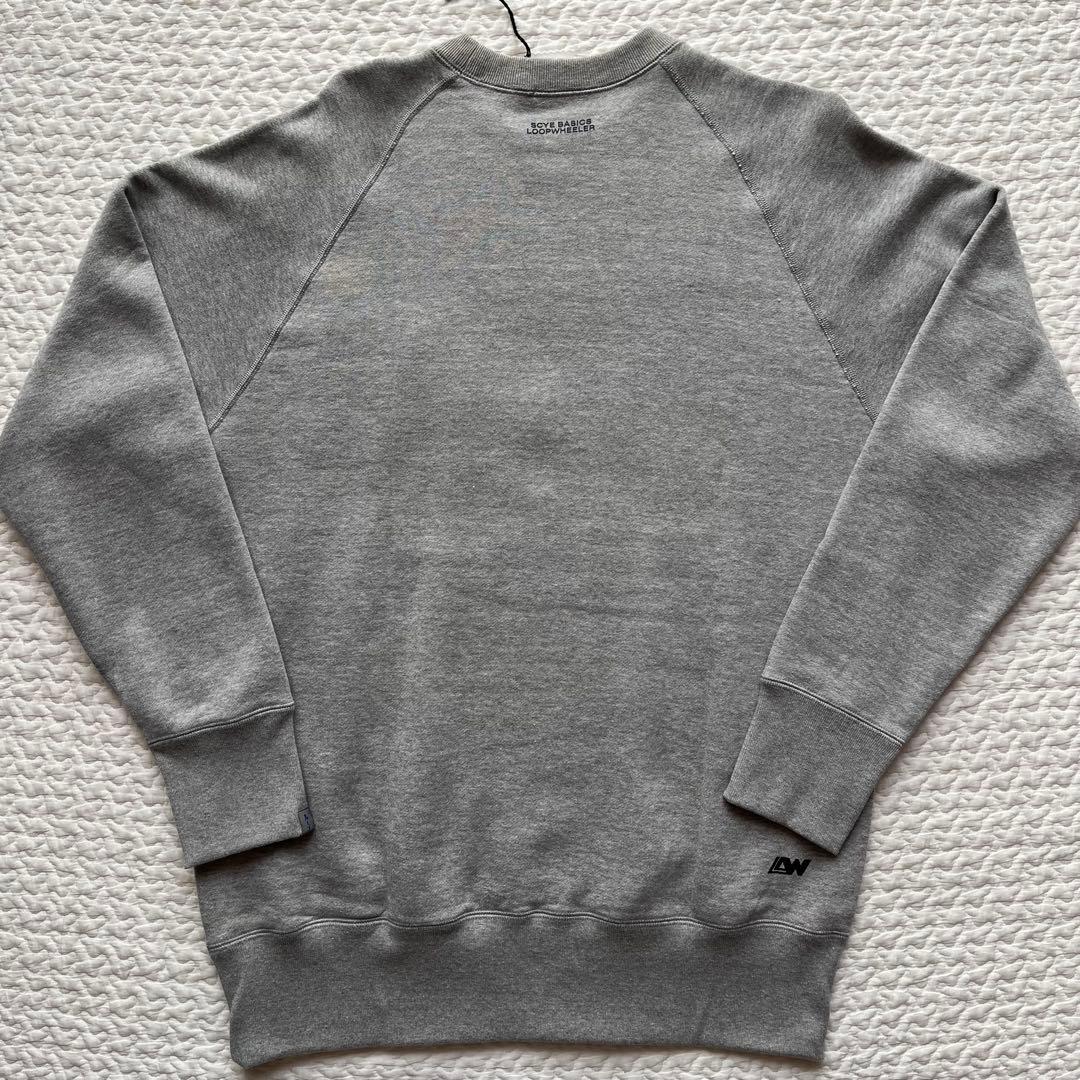 SCYE BASICS×LOOPWHEELER begin別注 サイ柄スウェット