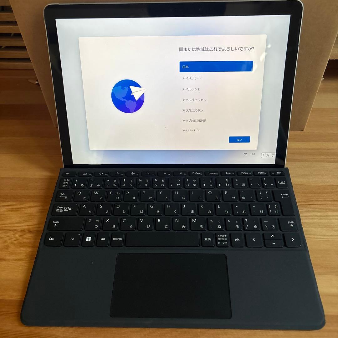 Windowsタブレット本体 Microsof Surface Go 3 64GB 4GB