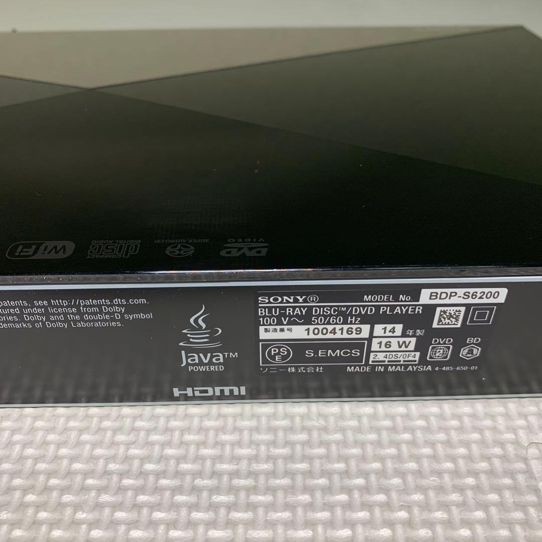SONY BDP-S6200 [ブルーレイ/DVDプレーヤー]